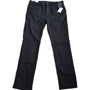 NWT Joes Jeans The Asher Slim Fit Straight Leg Stretch Denim Black Mens 34 X 30